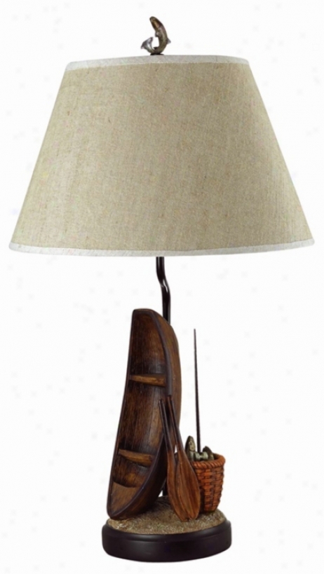 Fisherman's Row Boat Table Lamp (62076)