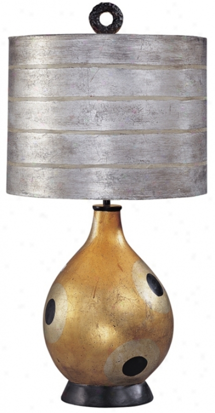 Flambeau Pericles Gourd Table Lamp (41804)
