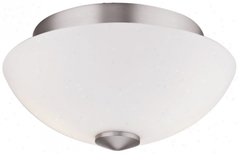 Forecast Exhale Collection 12 1/2" Wide Pale Ceiling Light (g5065)