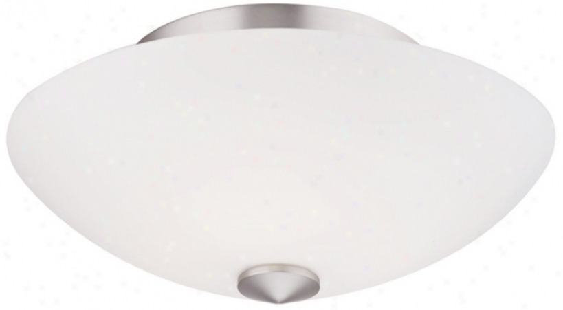 Forecast Exhale Collection 15 3/4" Wide White Ceiling Easy  (g5064)
