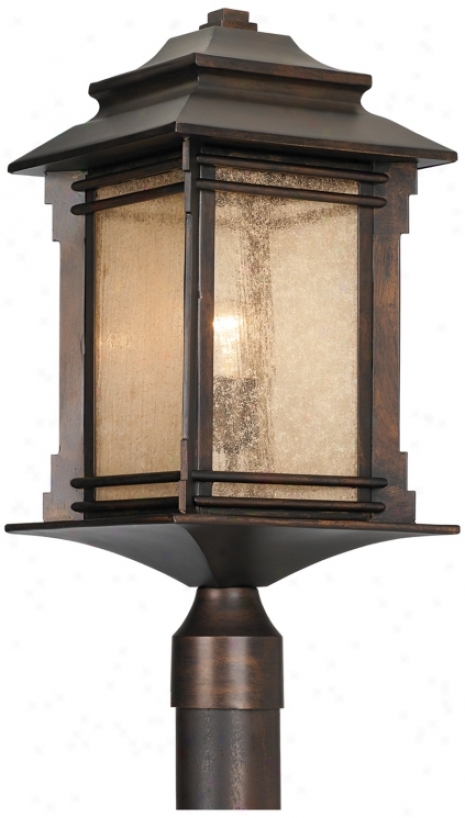 Franklin Iron Worls Hickory Point Outdoor Post Light (09740)