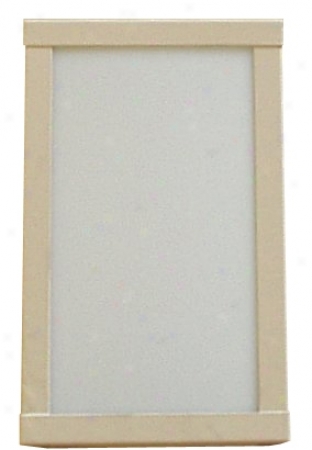 Frosted Glass 8" High Outdoor Wall Light (58506)