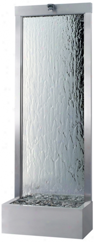 Gardenfall Stainless & Silver Mirror Indoor/outdoor Jet (t1621)