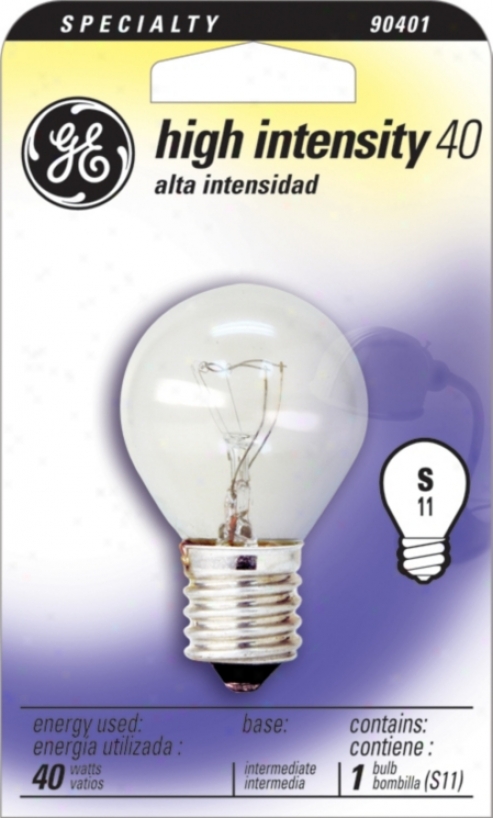 Ge 40 Watt Capital Intensity Bulb (90401)