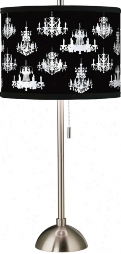 Giclee Chic Chandeliers Table Lamp (60757-56919)