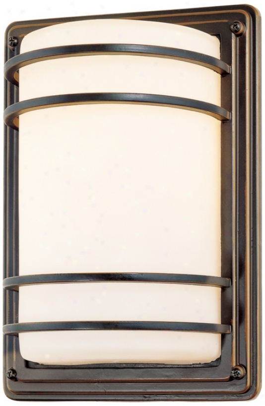 Habitat Collection 11" High Indoor - Outdoor Led Wall Light (58343-w4099)