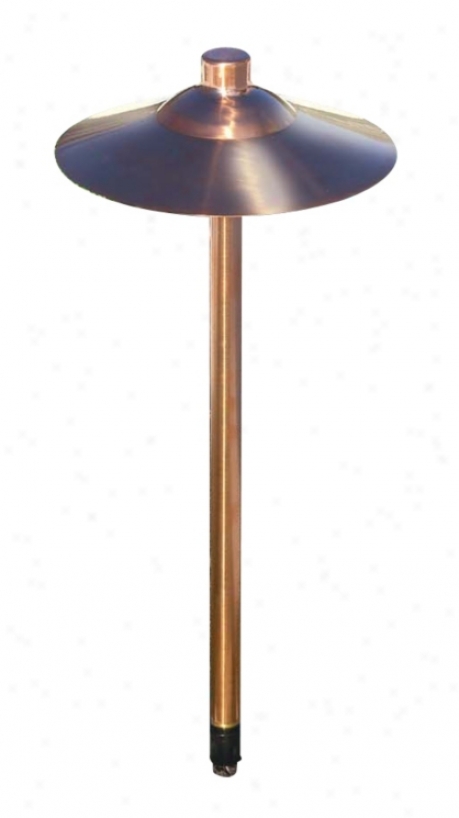 Hadco Copper 23 1/2" High Large Dome Path Light (33663)