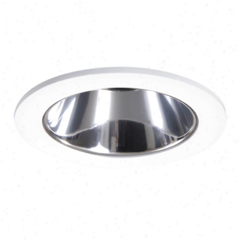 Halo 3" White/clear Adjstable Reflectlr Recessed Trim (40634)