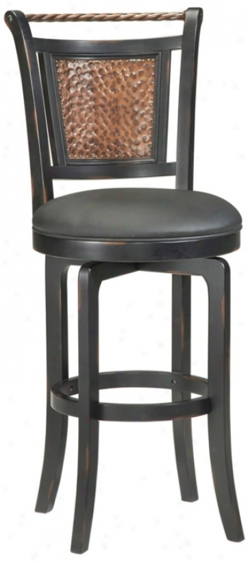 Hillsdale Norwood Mourning Swi\/el 26 1/2" High Counter Stool (k9746)
