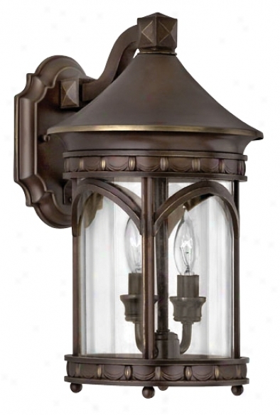 Hinkley Lucerne Collection 15" High Outdoor Wall Light (51370)