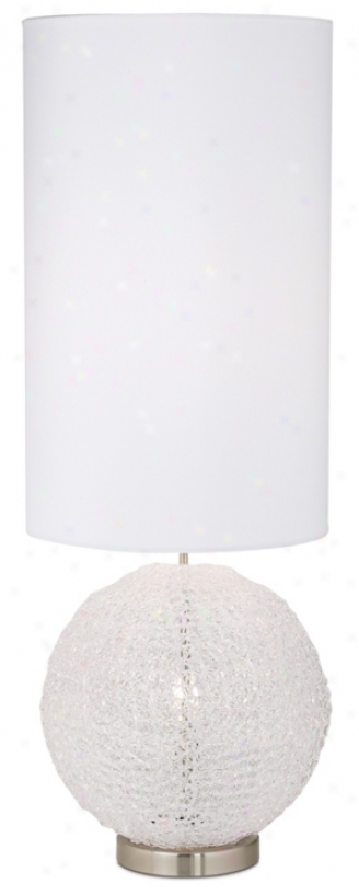 Honeyvomb Globe Night Light Cylinder Shade Table Lamp (k9172)
