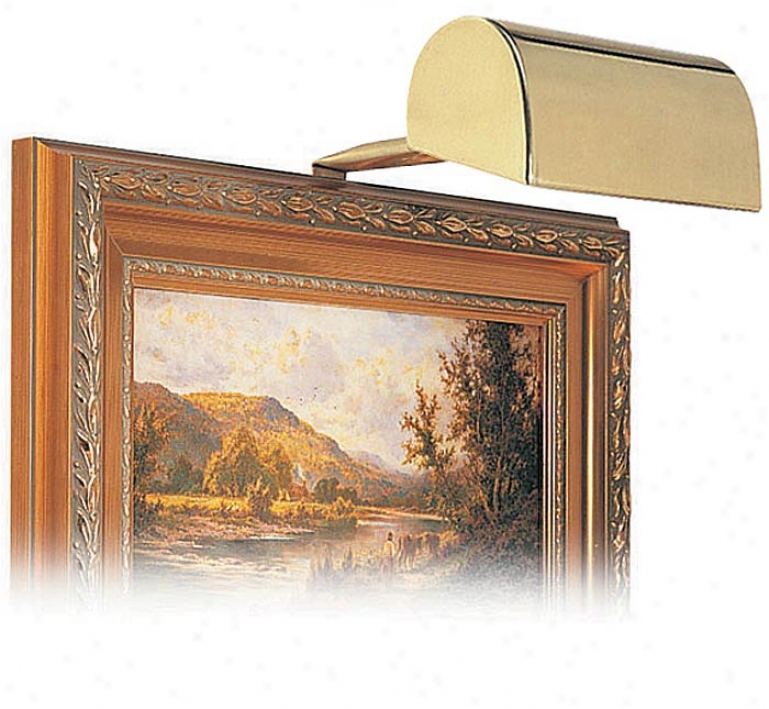 House Of Troy 5" Wide Gold Finish Plig-in Picture Light (36133)
