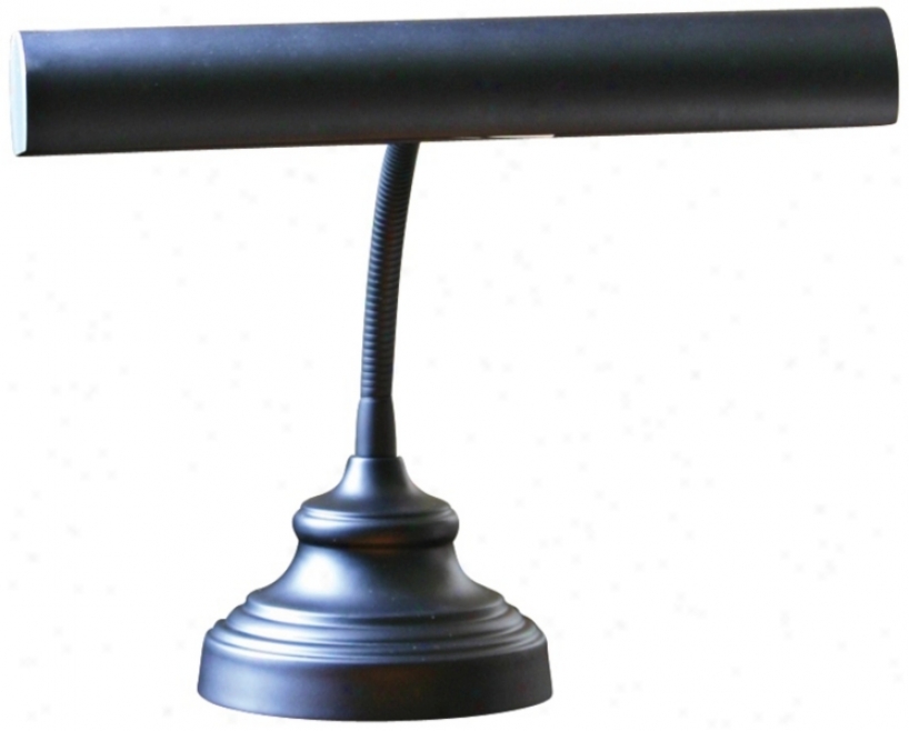 Abide Of Troy Advent 12 1/2" High Black Piano Lamp (r3370)