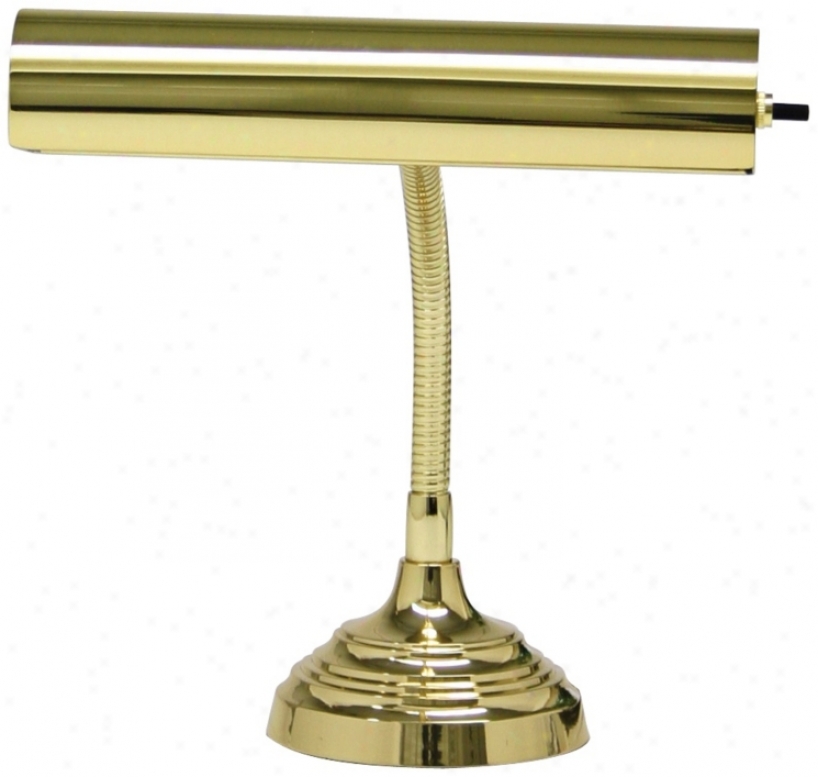 House Of Troy Advent Brass Piano Desk Lamp (r3360)