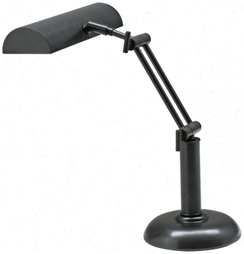 House Of TroyO il-rubbed Bronze 14" High Piiano Lamp (r3426)
