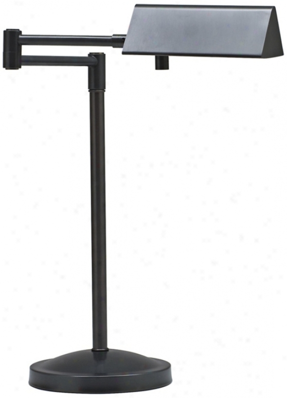 House Of Troy Pinnacle Oil-rubbed Bronze Swing Arm Desk Lamp (r3501)