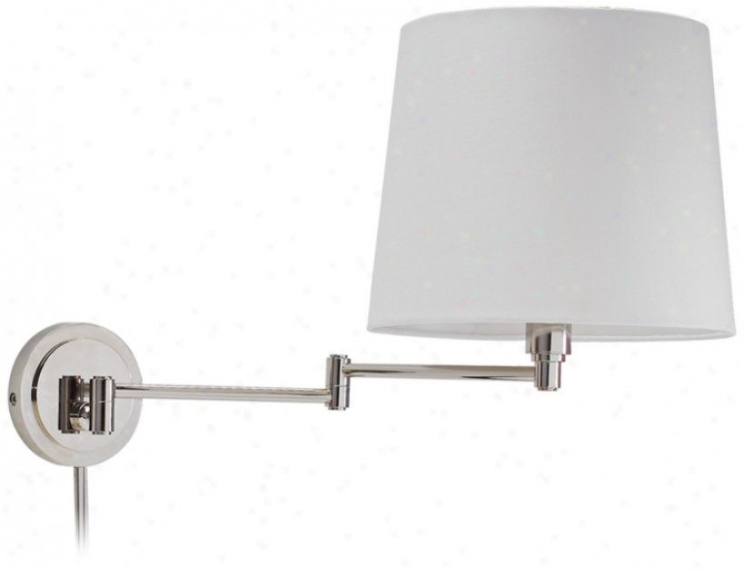 House Of Troy Town House Nickel Swing Arm Wall Lamp (x5623)