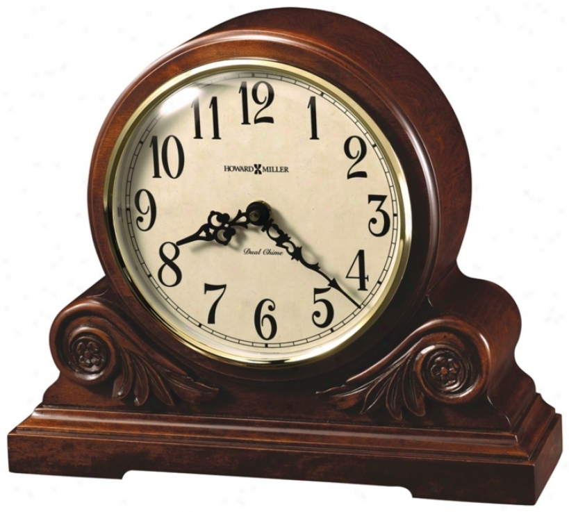 Howard Miller Desiree 12 1/4" Remote Tabletop Clock (r4919)