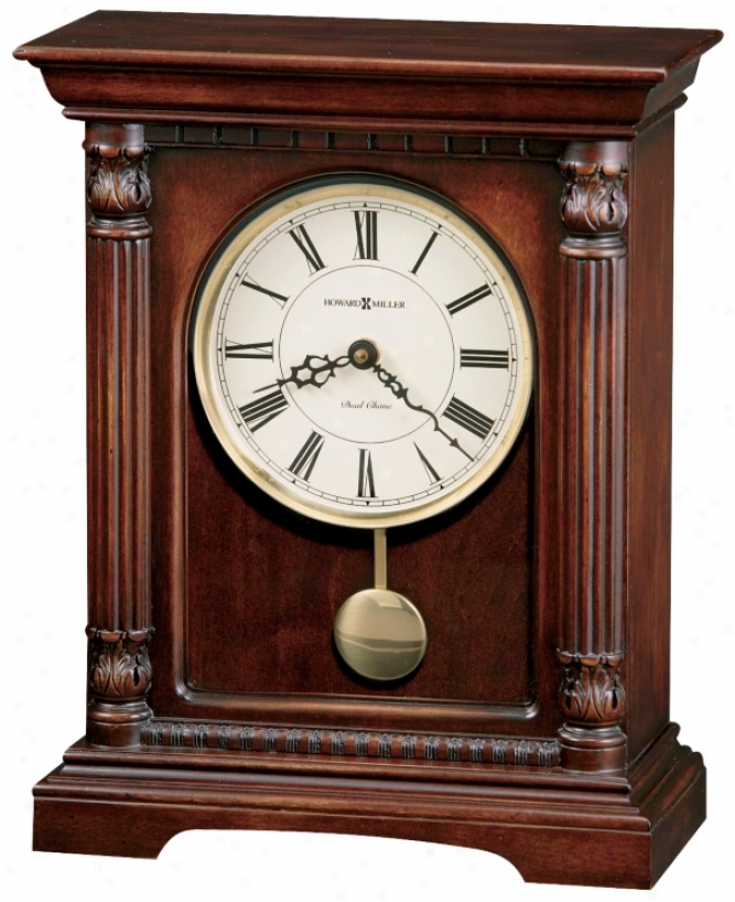 Howard Miller Langeland 13 1/2" High Tabletop Clock (r4915)