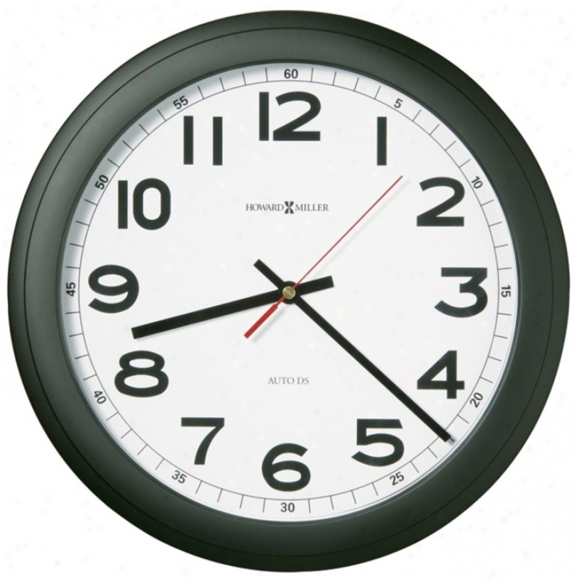 Howard Miller Norcross 12 1/4" Wide Wall Clock (m8781)