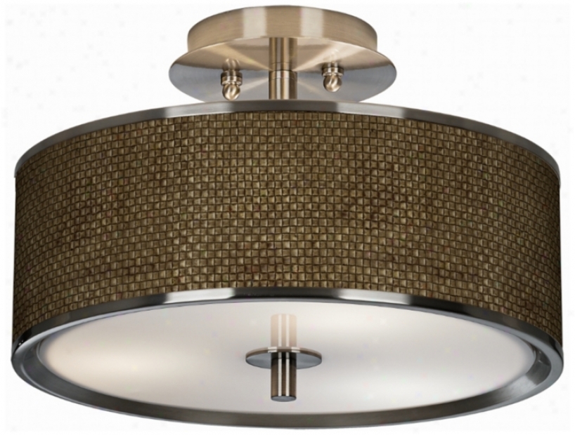 Interweave Gicle3 Glow 14" Wide Ceiling Light (t6396-v2334)