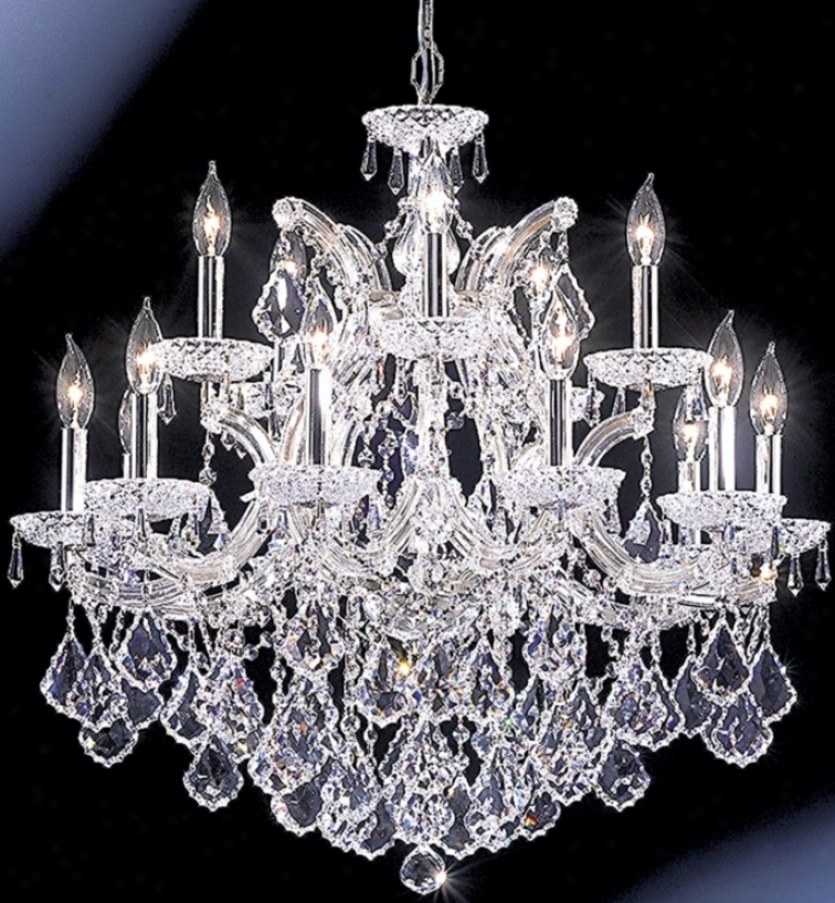 James R. Moder Maria Theresa Magnificent 29" Wide Chandelier (72739)
