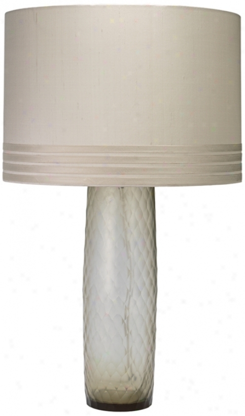 Jamie Young Cloud Smokkey Glass Table Lamp (u3801)