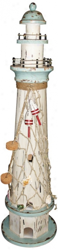 Judith Edwards Designs Abundant Hand-painted Lighthouse (x5495)