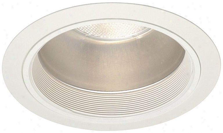 Juno 6" De~ate Voltage Clear With Baffle Recessed Light State (39818)