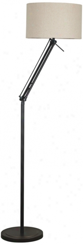 Kenroy Home Hydra Oil Rubbed Bronze Adjustable Floor Lamp (r8014)