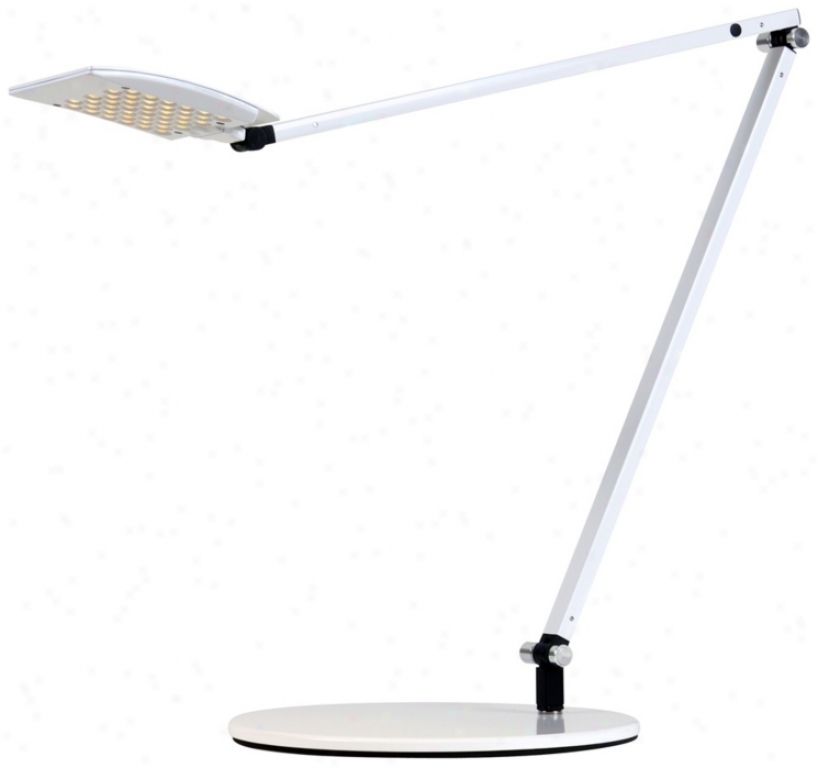 Koncept Gen 3 Mosso Daylight Leed Desk Lamp White v(6950)