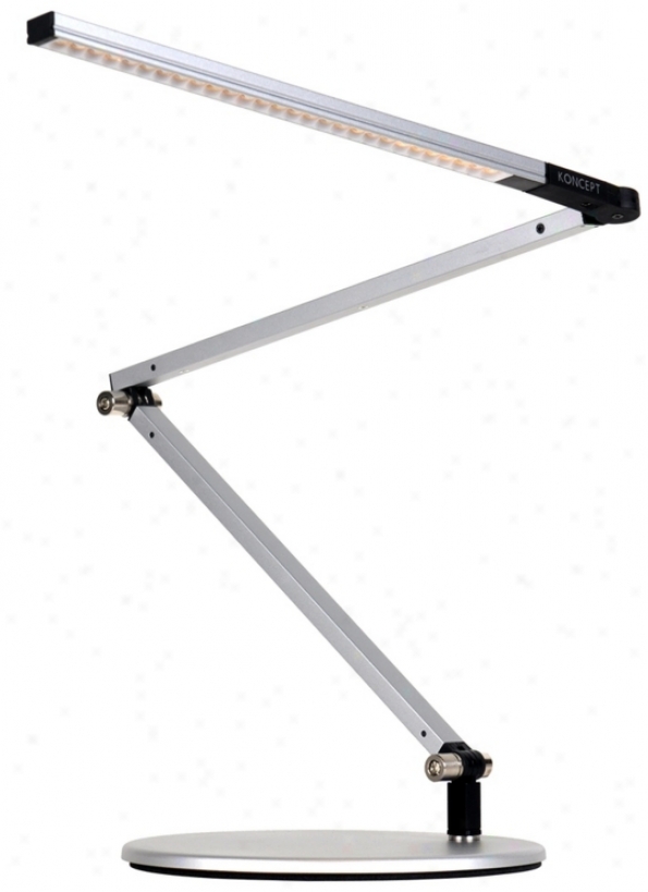 Koncept Gen 3 Z-bar Mini Daylight Ler Desk Lamp Silver (v6900)