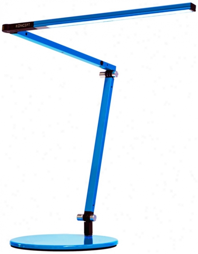 Koncept Gen 3 Z-bar Mini Warm Light Led Desk Lamp Blue (x7075)