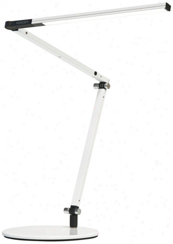 Koncept Gen 3 Z-bar Mini Warm Light Les Desk Lamp White (x7079)
