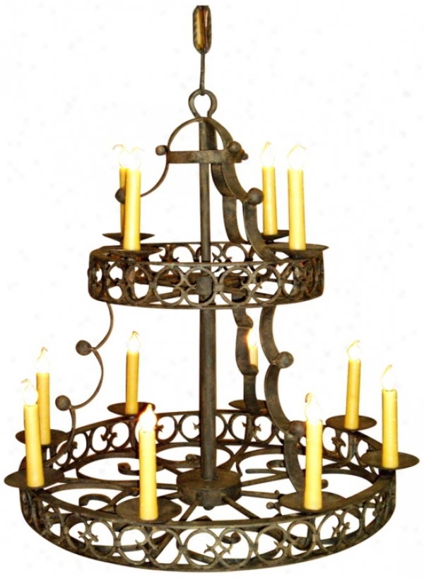 Laura Lee Cordoba 12-light Large Candle Chandelier (r5352)