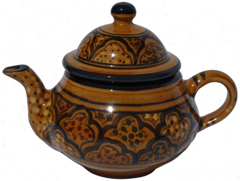 Le Souk Ceramique Honey Deisgn Teapot (x9828)