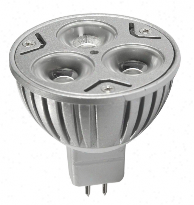 Led Mr16 Base 5 Watt 60 Degree Spot Light Bulb (r0883)