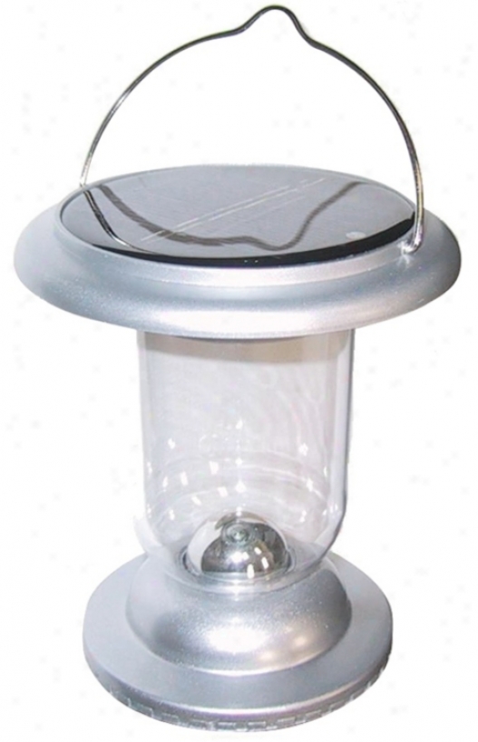 Led Solar Powered Podtable Lantern (m9614)