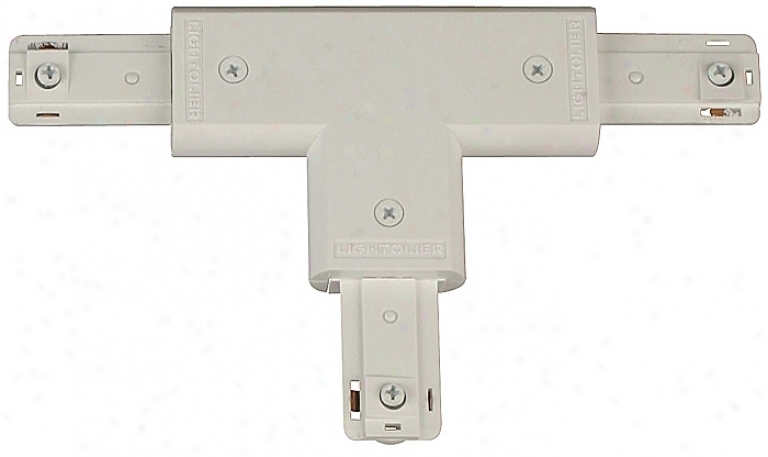 Lightolier T-shape Feed Track Connector (55209)