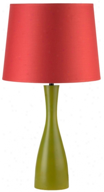 Lights Up! Burnish Chintz Shade Grazs Osca Table Lamp (t4000)