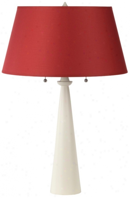 Lights Up! Burnish Chintz Shade Nikki Ivory Table Lamp (t5220)