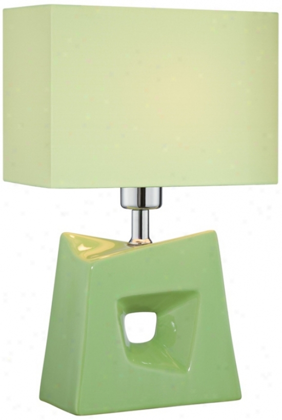 Lite Source Cynthia Green Contemporary Table Lamp (v7185)