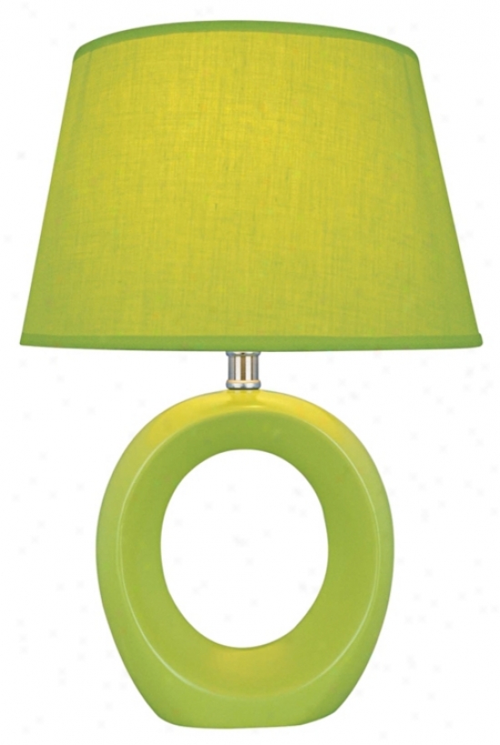 Lite Source Kito Green Table Lamp (h3461)