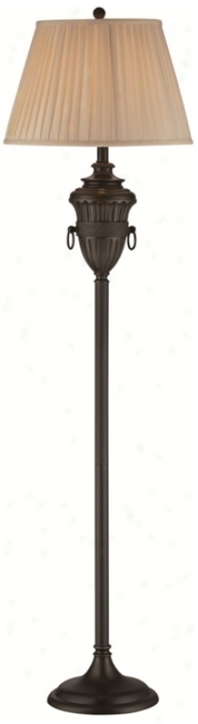 Lite Source Lachlan Bronze Floor Lamp (v9657)