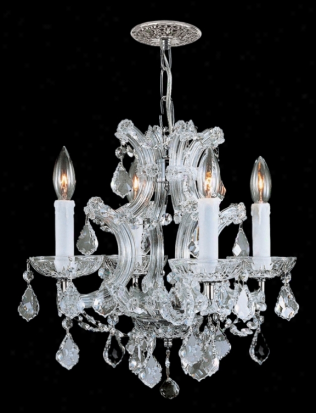 Maria Theresa Collection Chrome 4-light Chandelier (k4954)