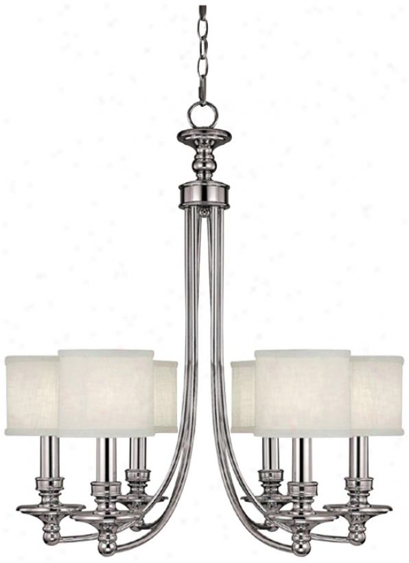 Midtown Collection 6-light 27" Wide Chandelier (r7654)