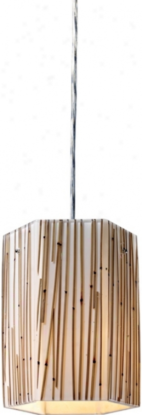 Modern Organics Collection Bamboo Stems Mini Penxant Light (k9635)