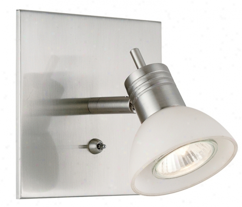 Modo Collection Brushed Steel Wall Sconce (95399)