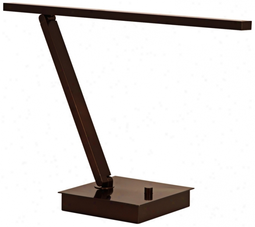 Mondoluz Intero Urban Bronze Adjustqble Led Desk Lamp (v1591)