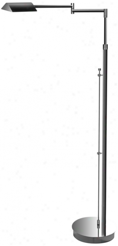 Mondoluz Multiforme Chromium Led Floor Lamp (v9957))